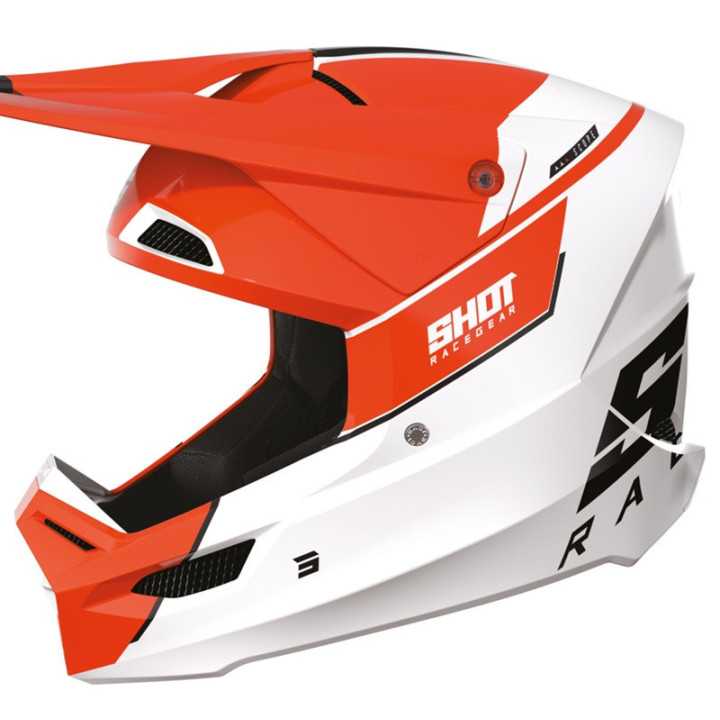 CASQUE SHOT MOTO CROSS FURIOUS SCOPE ORANGE GLOSSY M