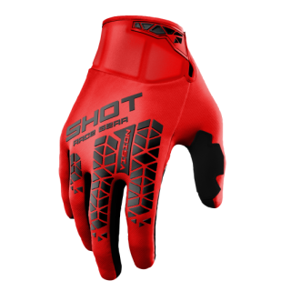 GANTS VISION TECH ROUGE NOIR