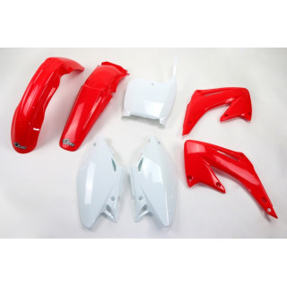 KIT PLASTIQUES CARENAGE UFO CR 125 250 02/03