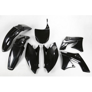 KIT PLASTIQUES CARENAGE UFO NOIR KXF 250 09/12