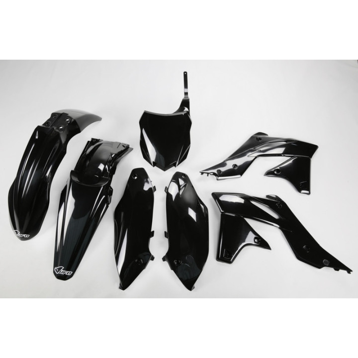 KIT PLASTIQUES CARENAGE UFO NOIR KXF 250 2013