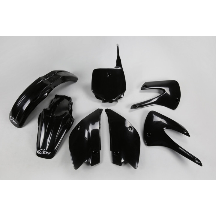 KIT PLASTIQUES CARENAGE UFO NOIR  KX 85 2013