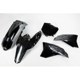 KIT PLASTIQUES UFO NOIR KTM SXF 250 450 2007-2010