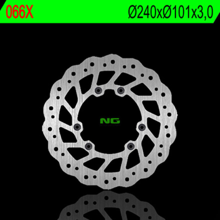 DISQUE DE FREIN AVANT A PETALES WAVE NG HONDA CR 250 95/07