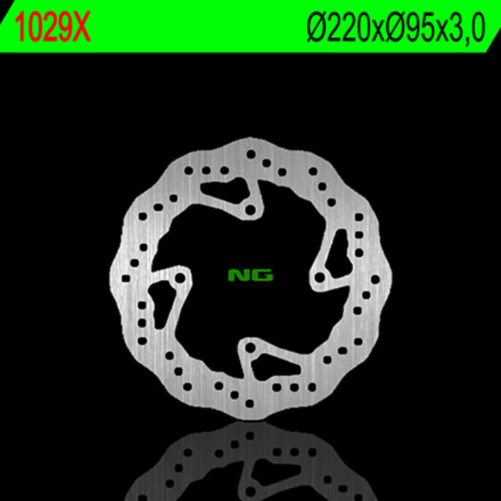 DISQUE DE FREIN AVANT A PETALES WAVE NG KTM SX 85 04/12