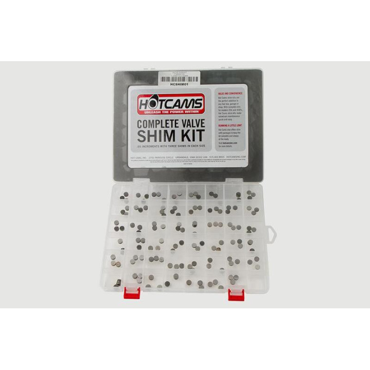 COFFRET DE PASTILLES REGLAGE DE SOUPAPE DIAMETRE 7.48mm KXF 250 2004-2018