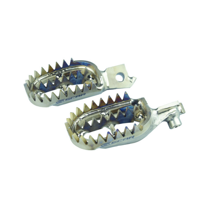 REPOSE PIEDS TITANE SCAR POUR SUZUKI RMZ 450 2008-2025
