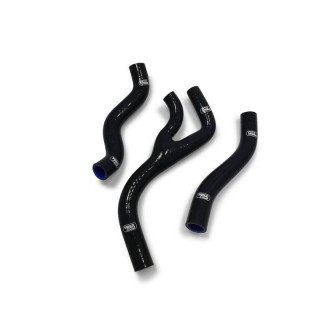 Durites de radiateur SAMCO type origine noir 3 durites Honda CR 125 1998-99