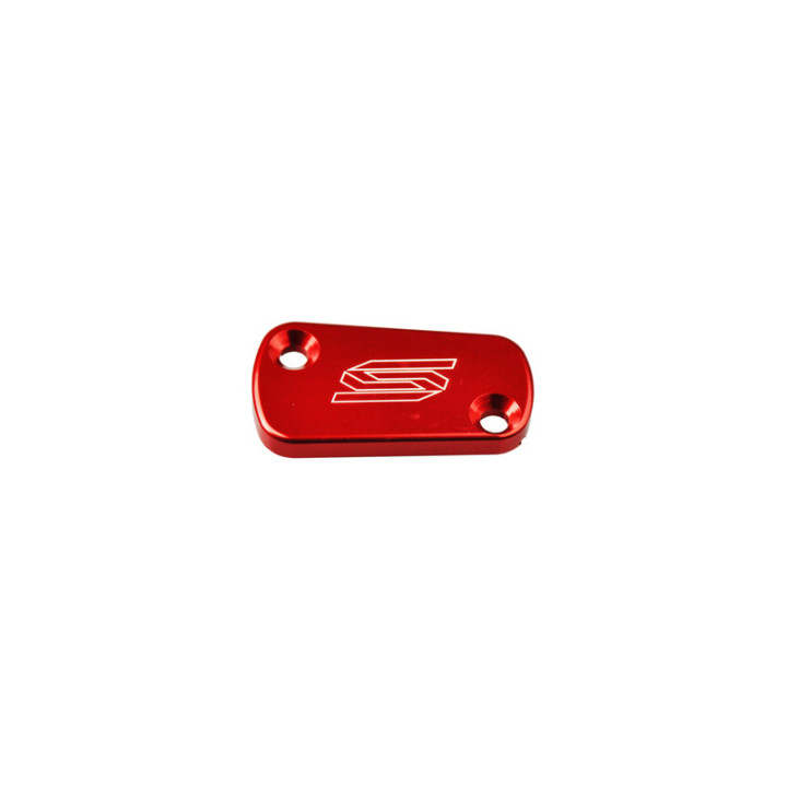COUVERCLE DE MAÎTRE-CYLINDRE ARRIERE ROUGE SCAR - Kawasaki KX 125 250 KXF 250 450