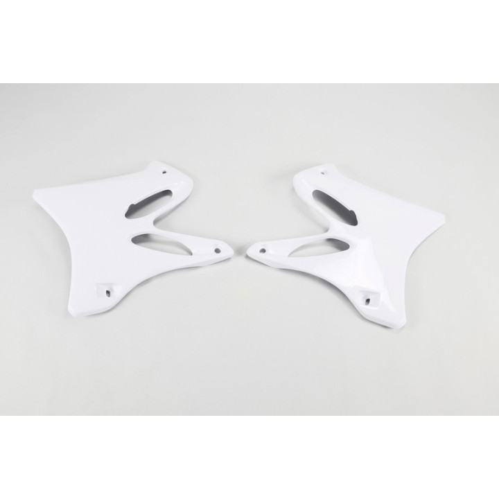 Ouïes de radiateur UFO blanc Yamaha YZ 125 2002/14