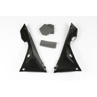 CACHE PLASTIQUE CARENAGE BOITE A AIR UFO NOIR HONDA 250 CRF 18-21