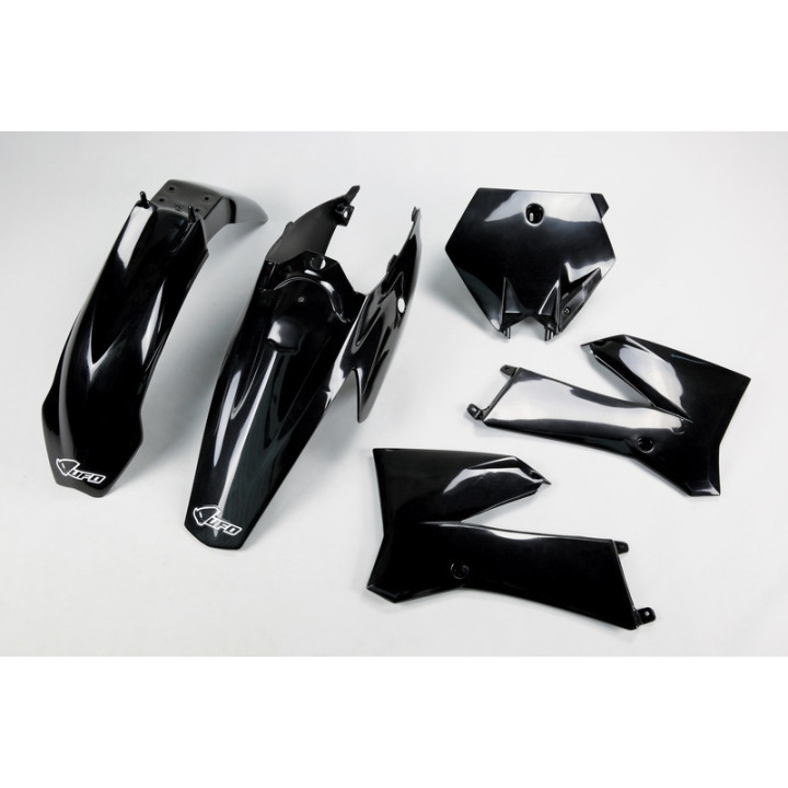 KIT PLASTIQUES UFO NOIR SX 85 06/10