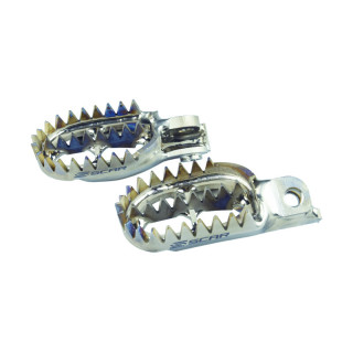 REPOSE PIEDS TITANE SCAR POUR KTM SXF 350 2011-2015