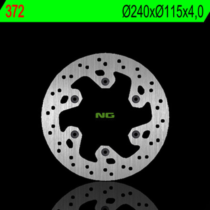 DISQUE DE FREIN ARRIERE ROND NG YAMAHA YZ 250 97/01