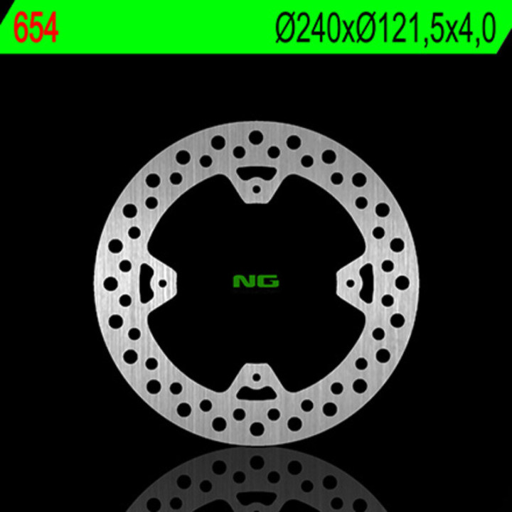 DISQUE DE FREIN ARRIERE ROND NG HONDA CR 125 02/07