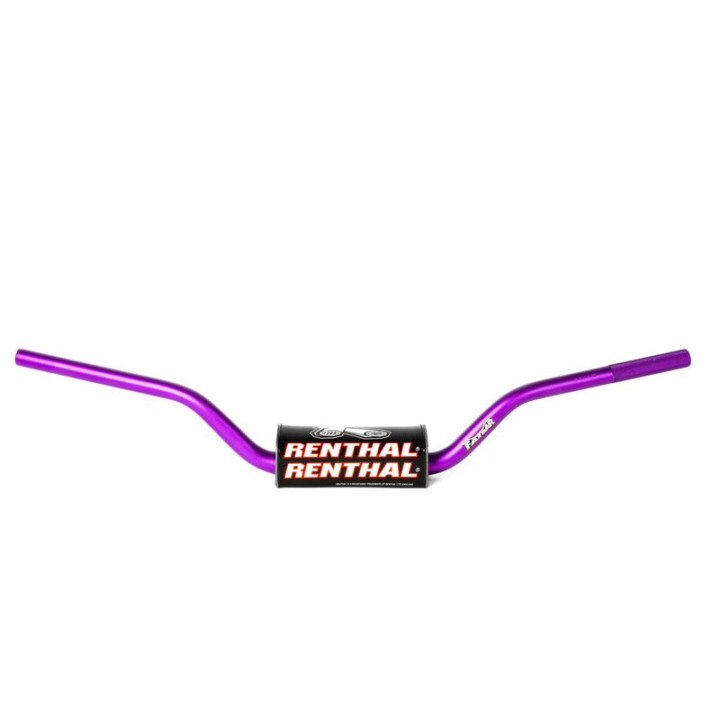 GUIDON FATBAR 609rc high RENTHAL 28.6mm VIOLET
