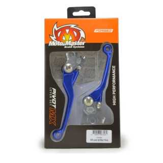 JEU DE LEVIERS DE FREIN ET D'EMBRAYAGE MOTO MASTER ALUMINIUM BLEU YAMAHA YZ 125 250 YZF 250 450