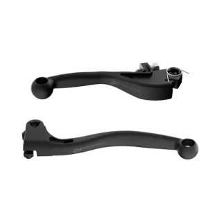 LEVIER D'EMBRAYAGE ET FREIN INCASSABLE APT NOIR YAMAHA YZ 125 250 YZF 250 450