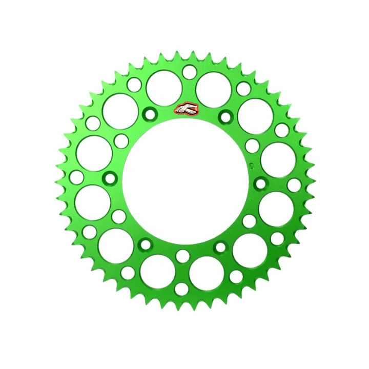 Couronne RENTHAL Ultralight 48 dents alu anti-boue pas 520 type 112U KAWAZAKI KX KFX 250/450