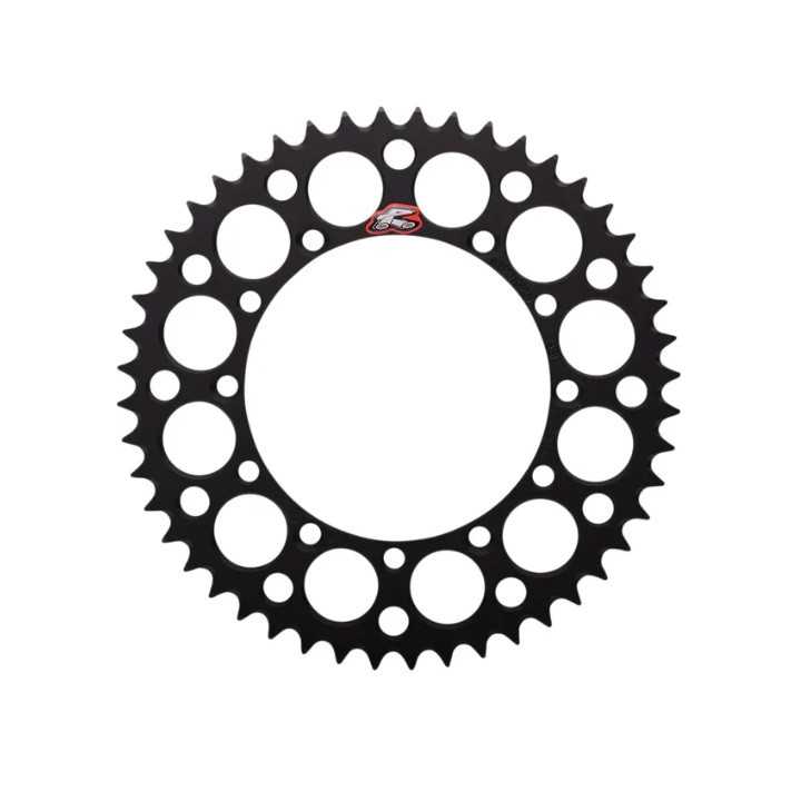 Couronne RENTHAL Ultralight 48 dents alu anti-boue pas 520 type 112U KAWAZAKI KX KFX 250/450