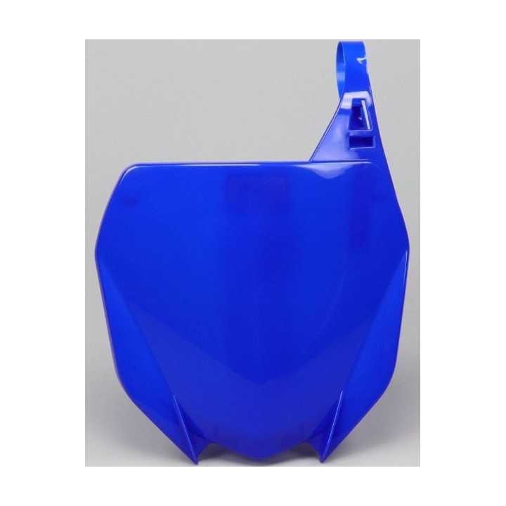 PLAQUE NUMERO FRONTALE UFO BLEUE YAMAHA YZ 125/250 YZF 250/450