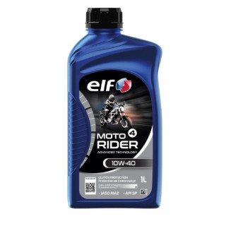 HUILE MOTEUR MOTO 4 RIDER 10W-40 ELF TECHNOLOGIE AVANCEE 4T 1L