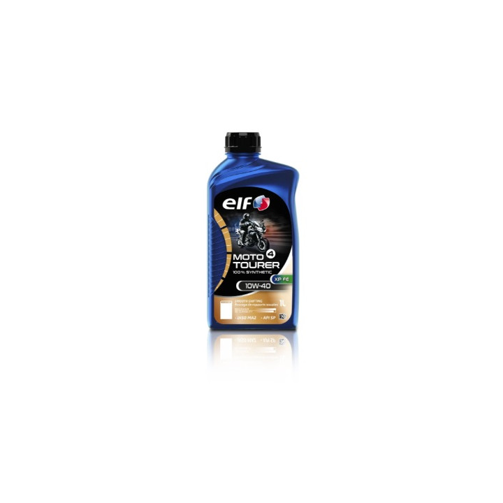 HUILE MOTEUR MOTO 4 TOURER XP FE 10W-40 ELF SYNTHETIQUE 4T 1L