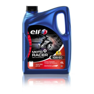 HUILE MOTEUR MOTO 4 RACER 10W-50 ELF SYNTHETIQUE 4T 4L