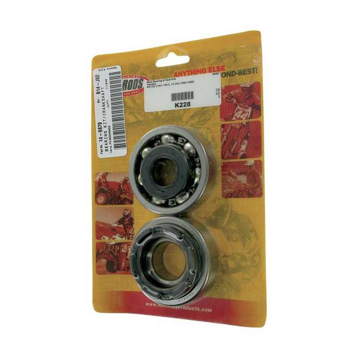 KIT ROULEMENTS DE VILEBREQUIN HOT RODS POUR WR 250 91-97