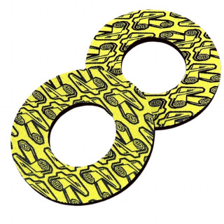 DONUTS RENTHAL JAUNE MOTO