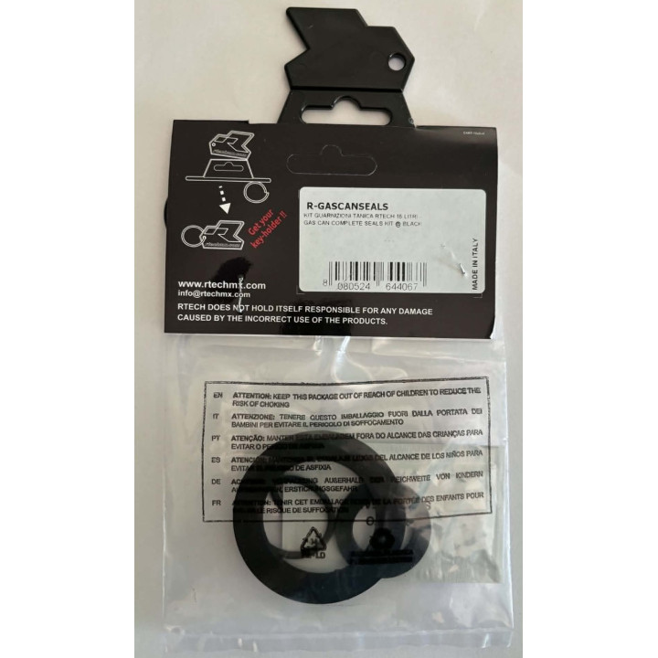 Kit joints pour bidon jerrican essence RTECH