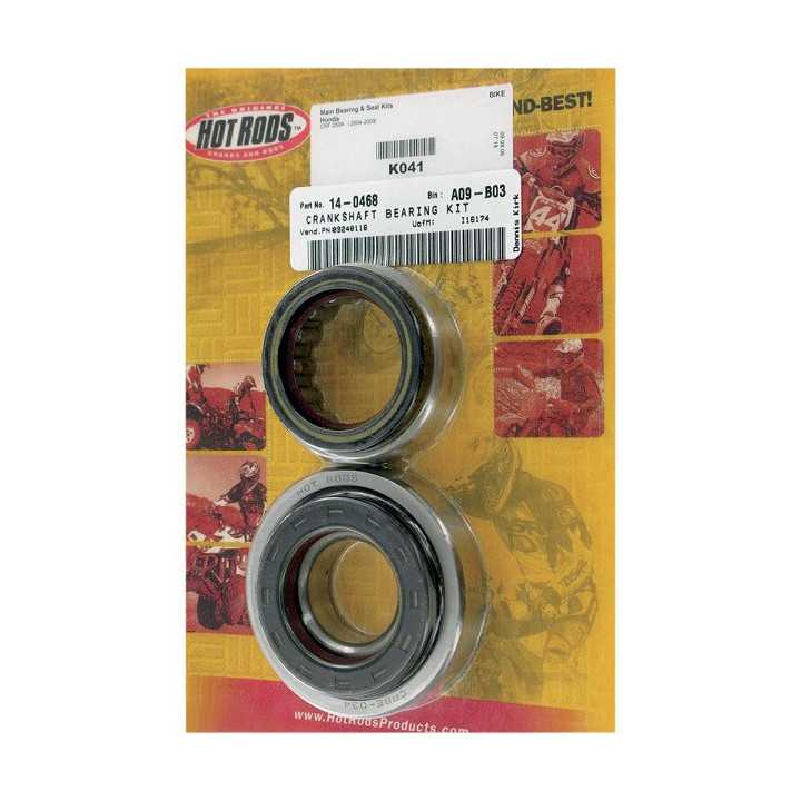 KIT ROULEMENTS ET SPYS DE VILEBREQUIN HOT RODS POUR CRF 250 04-05