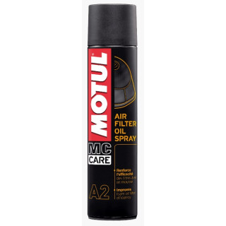 BOMBE HUILE FILTRE A AIR MOTUL SPRAY FILTER OIL 400ML