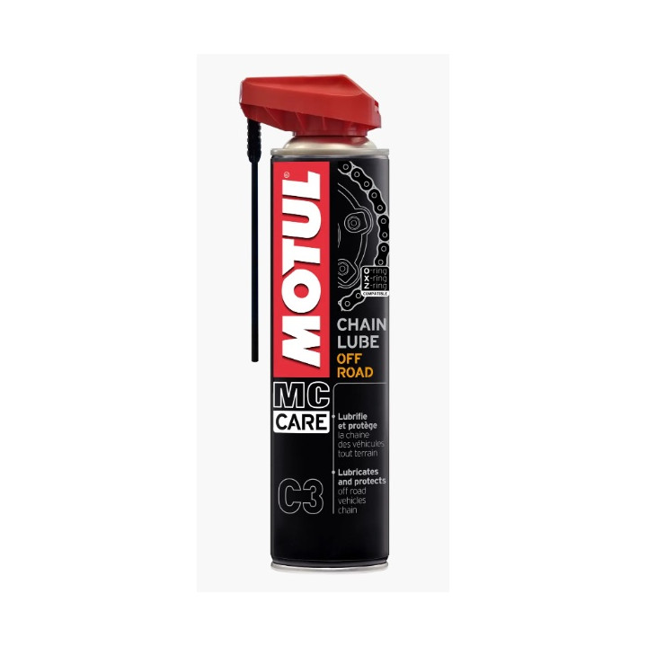 GRAISSE BOMBE CHAINE MOTUL CHAINLUBE OFF ROAD 400 ML