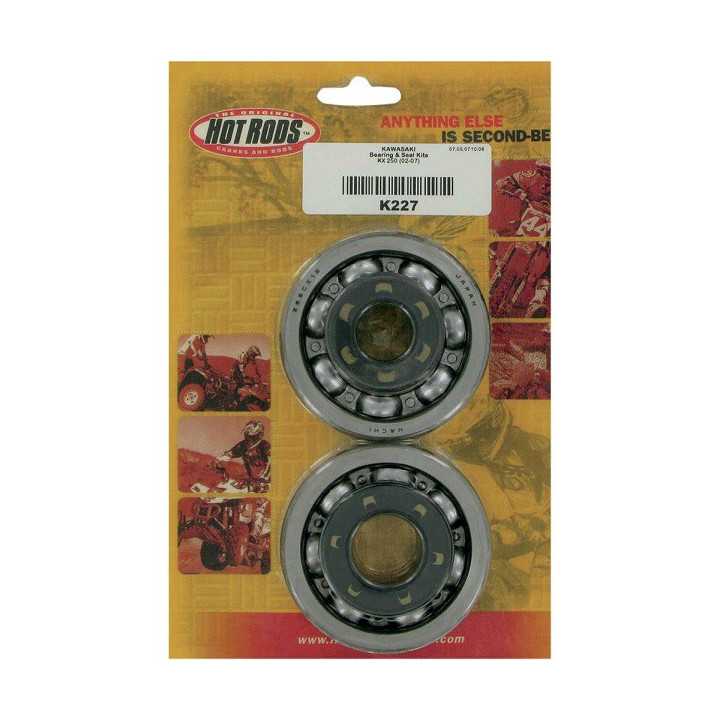 KIT ROULEMENTS ET SPYS DE VILEBREQUIN HOT RODS POUR KX 250 02-07