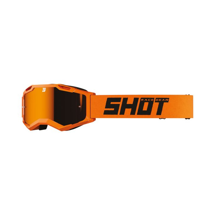 LUNETTES ASSAULT 2.0 SOLID IRIDIUM NEON ORANGE GLOSSY