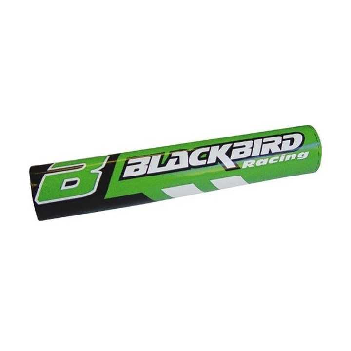 MOUSSE DE GUIDON CROSS VERT BLACK BIRD RACING