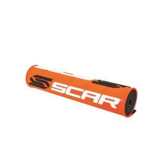 MOUSSE DE GUIDON CROSS SCAR DESIGN JAUNE 3D POUR GUIDON AVEC BARRE