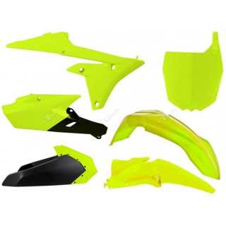 KIT PLASTIQUES RACETECH JAUNE FLUO SUZUKI RMZ 450 08/16