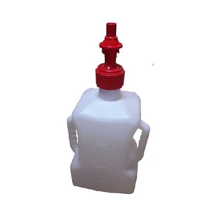 JERRICAN CROSS BIDON D' ESSENCE 20L TYPE TUFF JUG A DOUBLES POIGNEES
