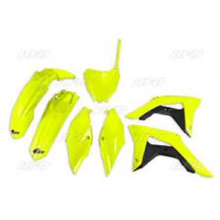 KIT PLASTIQUES UFO JAUNE FLUO CRF 450 OU 250 2017/2018