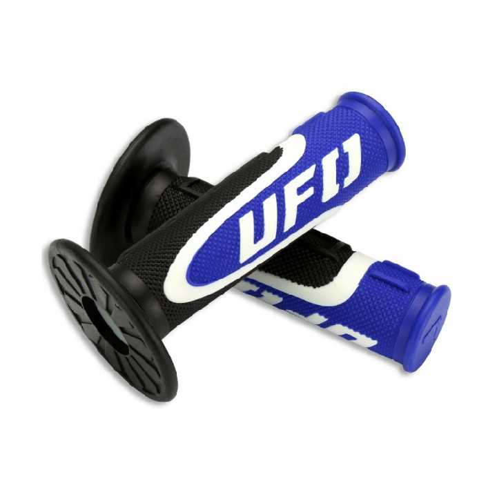 POIGNEES DOMINO OFF-ROAD X-TREME NOIR/ROUGE 22 MM